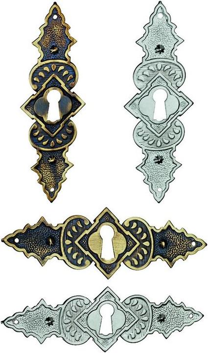 Produktbild Hager Zierbeschläge Schlüsselschilder (Profilzylinder)