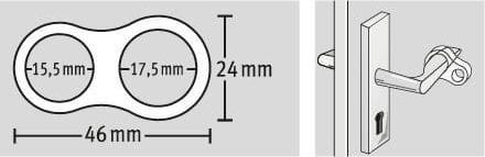 Produktbild Fix-o-moll Türklinkenpuffer (4 Stk.)