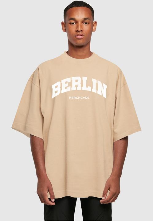Produktbild Merchcode Berlin Wording - Huge Tee - 116645 (S)