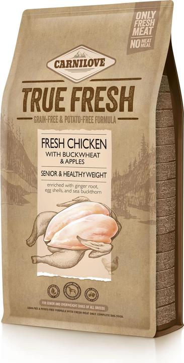 Carnilove True Fresh Dog Senior Chicken - Trockenfutter für Hunde - 11.4 kg (Senior, 1 Stk., 4000 g)