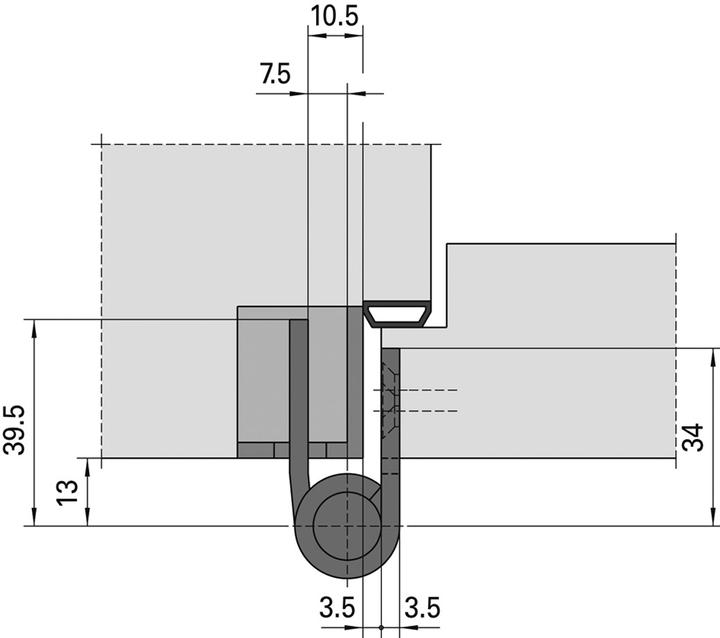 Produktbild Simonswerk Objektbänder VX 7728