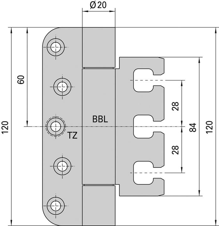 Produktbild Simonswerk Objektbänder VX 7728