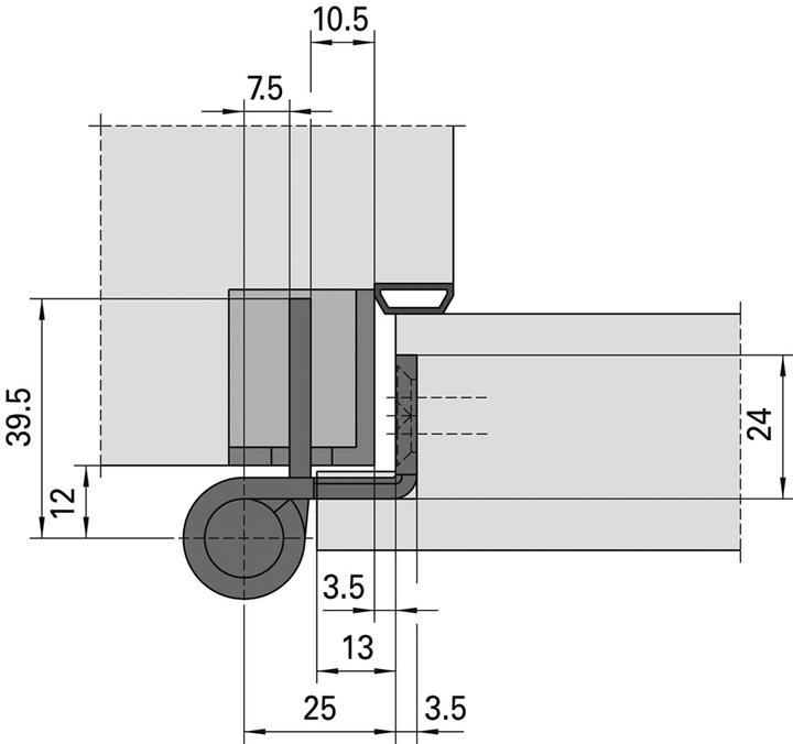 Actual product image Simonswerk Object tapes VX 7939