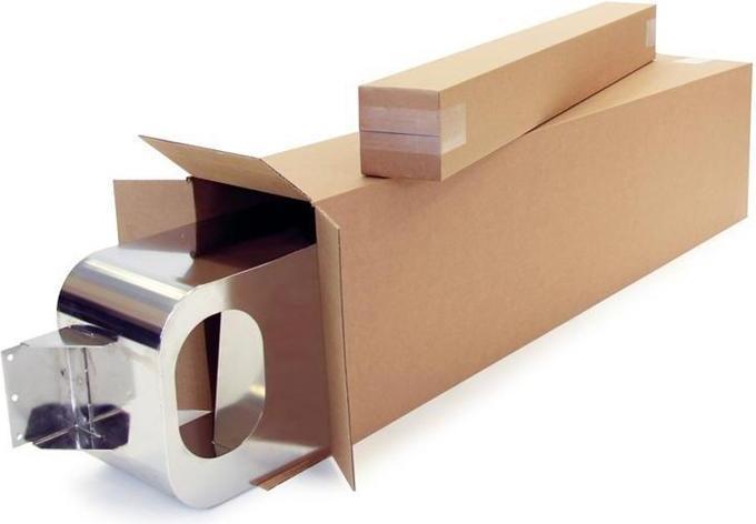 Produktbild Transpak Faltkarton 1-wellig Höhenrillung Masse 200x150x1100mm B0 Qualtität 1.20 B braun braun (20 x)