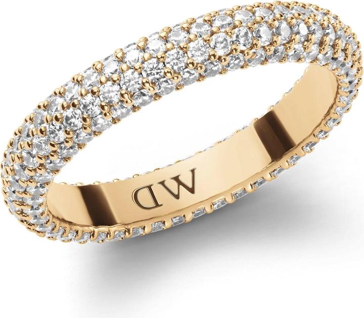Daniel Wellington Sparkling Gold Plated Pave Crystal Ring (48)