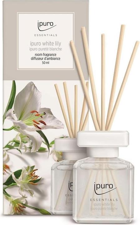 Ipuro Duftstäbchen White Lily 50 ml, Duft: Jasmin (50 ml)