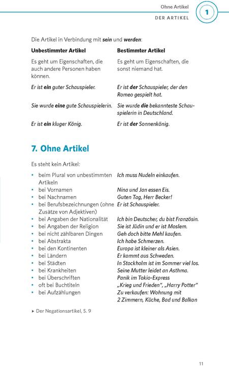 Produktbild Grammatik kurz & bndig Deutsch als Fremdsprache (Deutsch, 2025)
