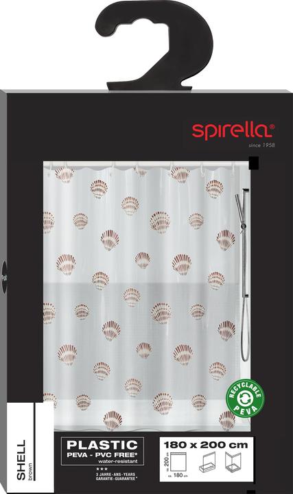 Produktbild spirella Shell (180 x 200 cm)
