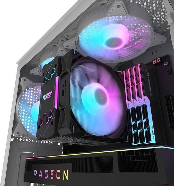 Produktbild Darkflash Tech Computer case Darkflash DK352 Mesh (white) (ATX, E-ATX, Mini-ATX)