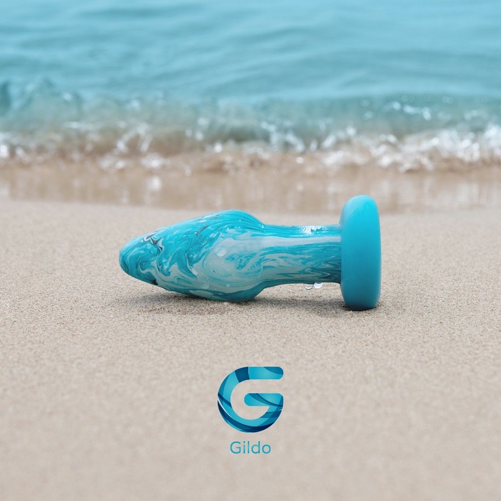 Produktbild Gildo Ocean Curl GlasAnalplug