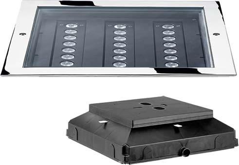 Actual product image Spittler PiL LED recessed floor light (1087 lm, IP67)