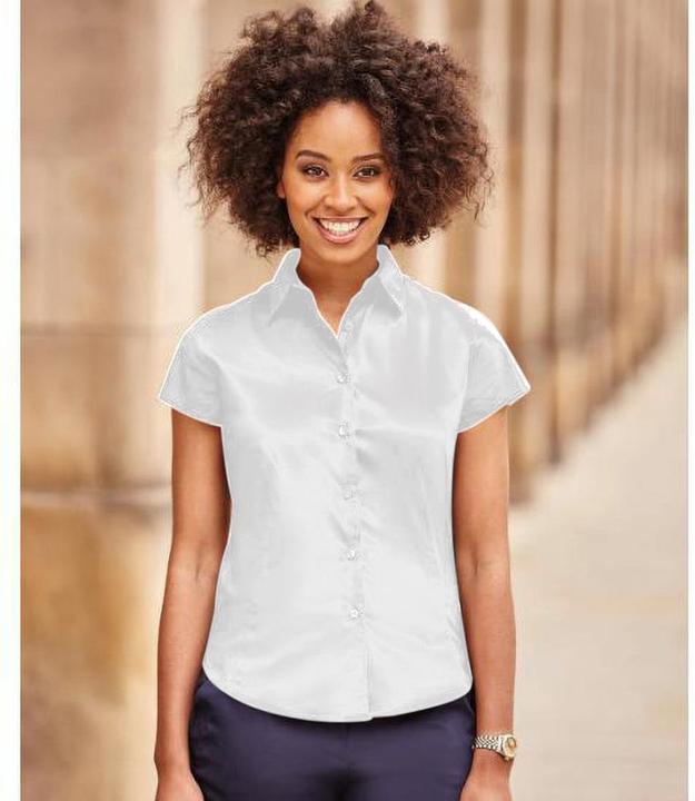 Image du produit Russell Collection Easy Care Blouse à manches courtes (XXL)