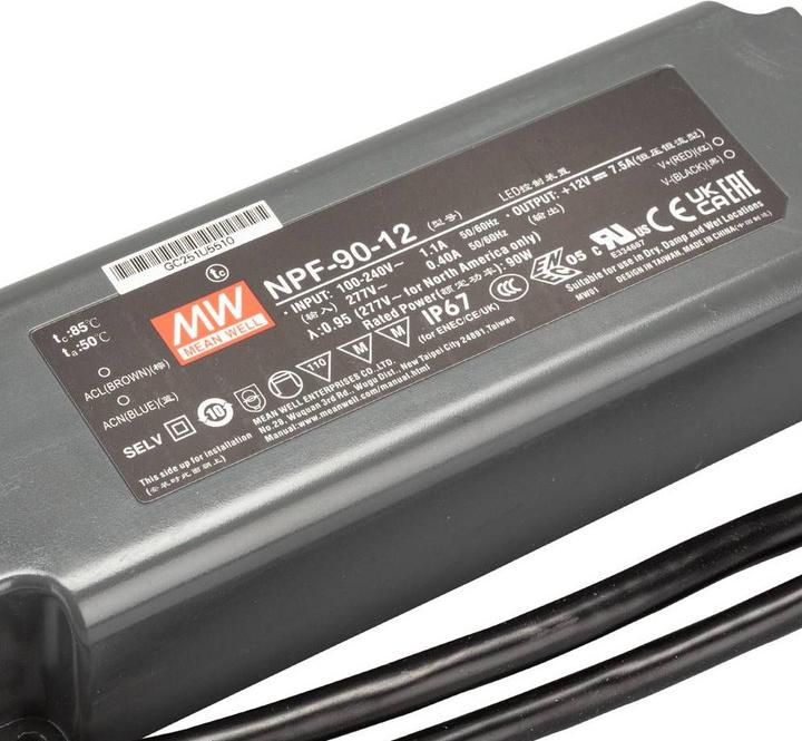 Actual product image MeanWell LED Driver LED Transformer