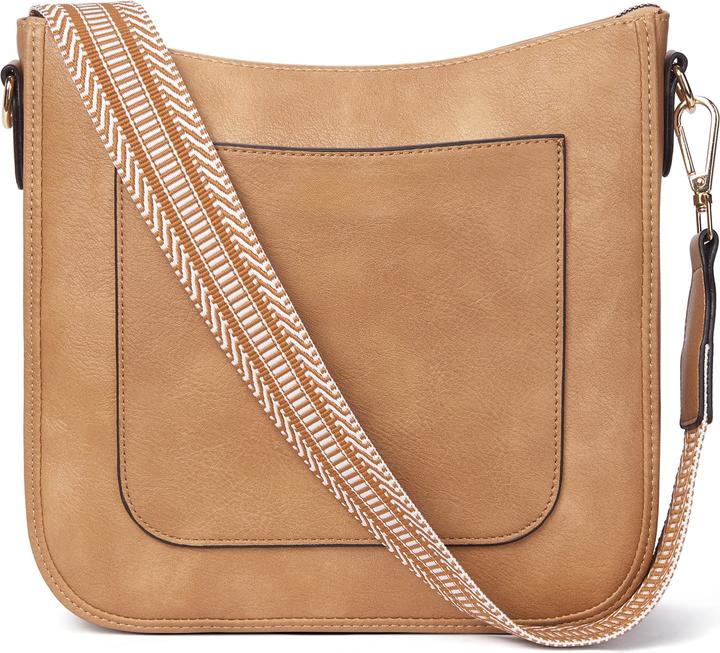 Produktbild Only-Bags.Store Umhängetasche aus PU-Leder Umhängetasche Crossbody Bags mit verstellbarem farbigem Riemen