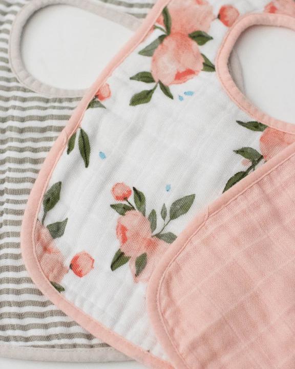 Actual product image little unicorn Classic Bib (0 Months)