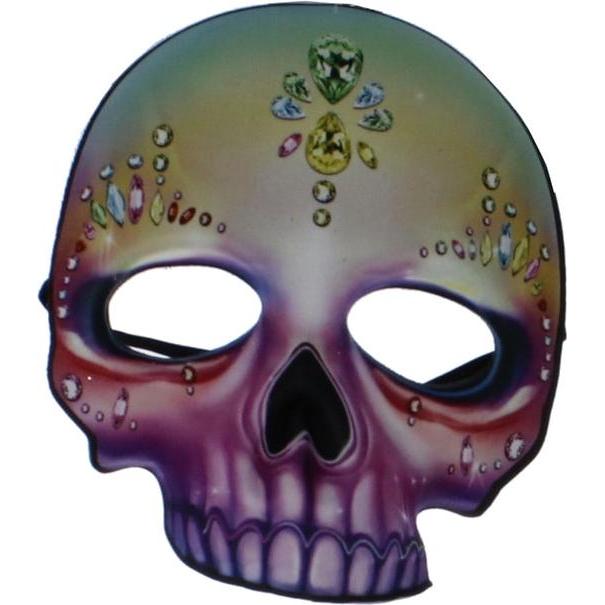 MICA Festival Maske Skelett - für Erwachsene