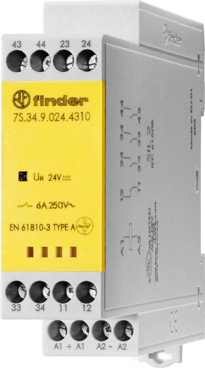 Actual product image Finder Relay module with positively driven contacts