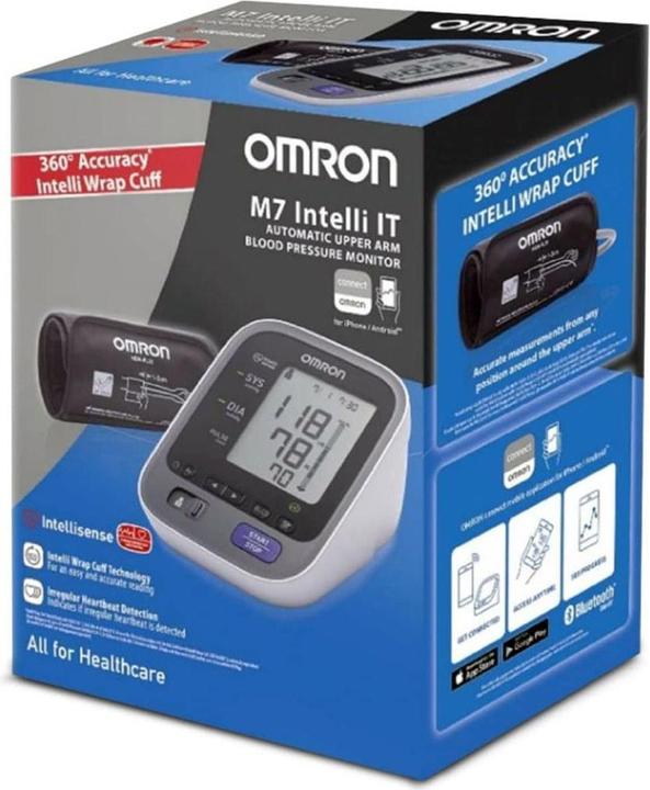 Actual product image Omron M7 Intelli IT (Blood pressure monitor upper arm)