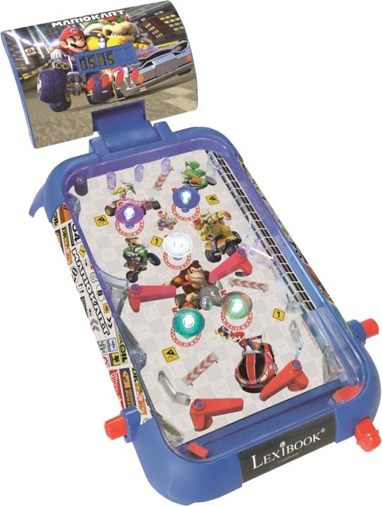 Immagine prodotto Lexibook Flipper elettronico Mario Kart con effetti luminosi e sonori (Tedesco, Francese, Italiano, Inglese)
