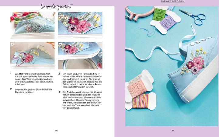 Actual product image Stich für Stich – Schick bestickt (German, Jennifer Dargel, 2023)