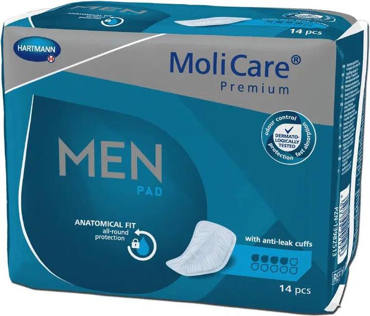 Produktbild MoliCare Premium Men Pad 2 Tropfen Btl 14 Stk (14 x, 2)