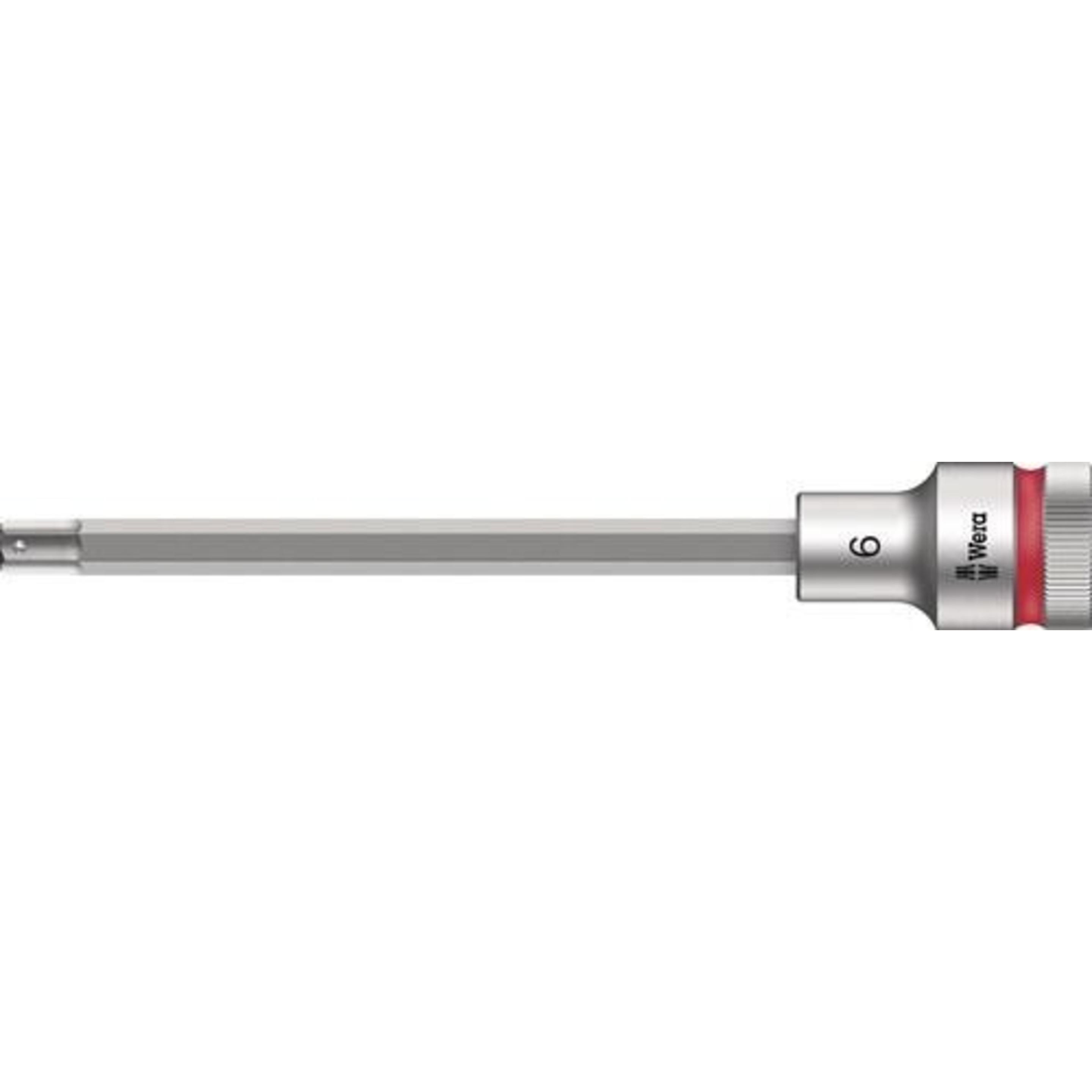 Wera, Steckschlüssel + Stecknuss, 8740 C HF Hex-Plus 6,0 x 140 mm