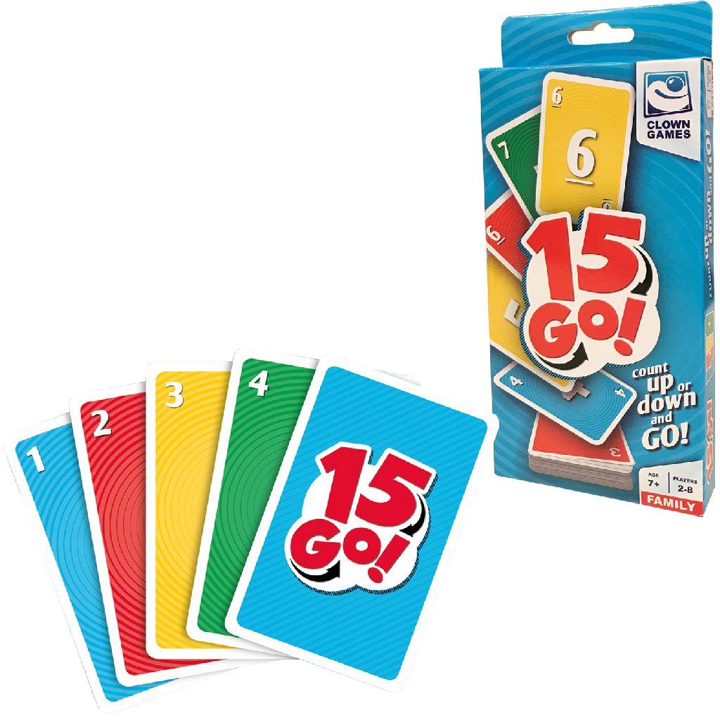 Clown games 15 Go! Original In Display (Deutsch, Französisch, Niederländisch, Englisch)