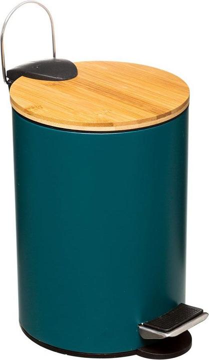 Produktbild 5Five Mülleimer modern in Petrolblau (3 l)