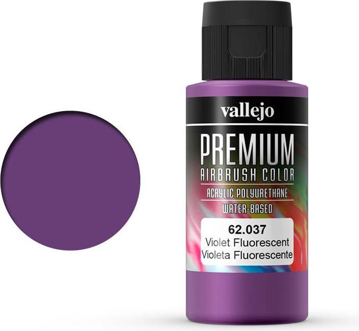 Productafbeelding Vallejo Premium Airbrush kleuren (Fluorescerend Violet, 60 ml)