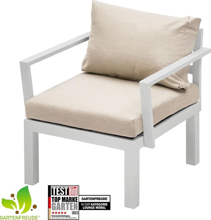 Produktbild Gartenfreude Aluminium Sessel Ambience