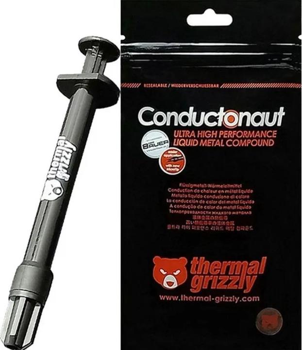 Produktbild Thermal Grizzly Conductonaut Extreme Flüssigmetall-Wärmeleitpaste - 5 Gramm (5 g)
