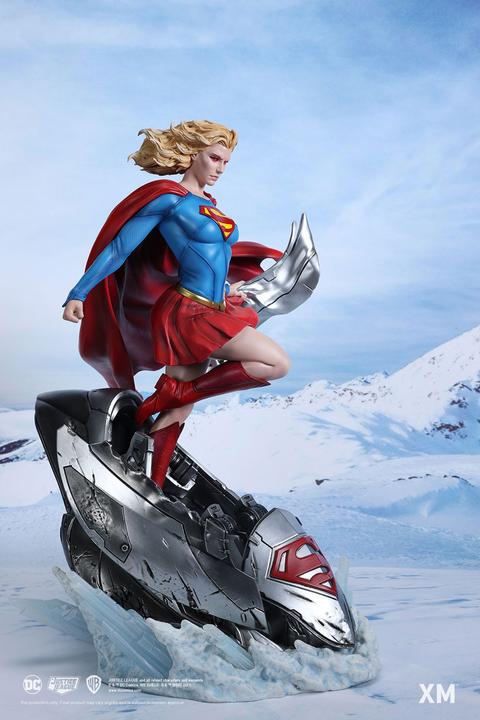 Actual product image XM Studios DC Comics Supergirl 1/4 Premium Statue