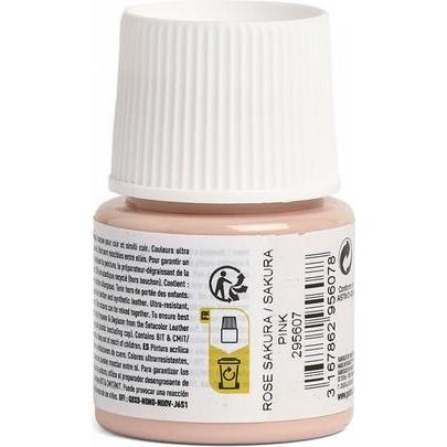 Thumbnail - Pebeo, Künstlerfarbe + Bastelfarbe, SetaCuir Lederfarben (rosa Sakura, 45 ml)