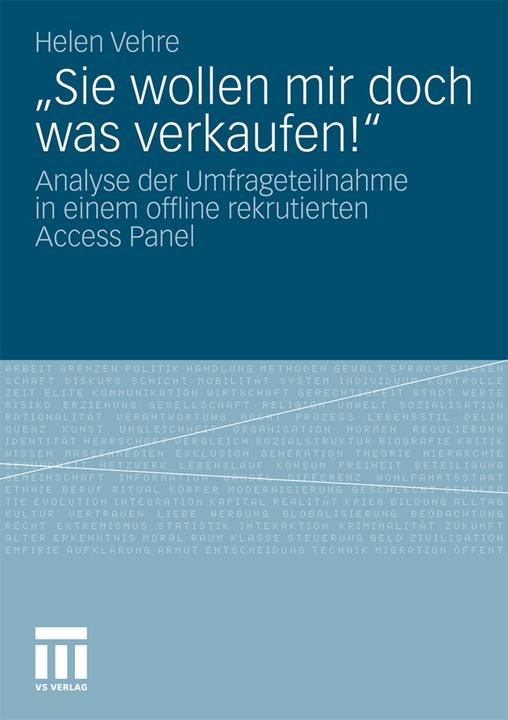 Produktbild Sie wollen mir doch was verkaufen! (Deutsch, Helen Vehre, 2011)