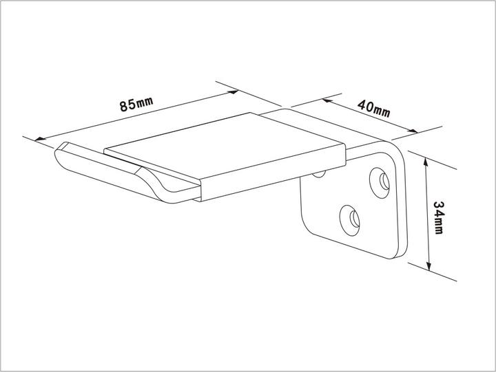 Produktbild Multibrackets M Headset Holder - Befestigungskit (Wandmontage)