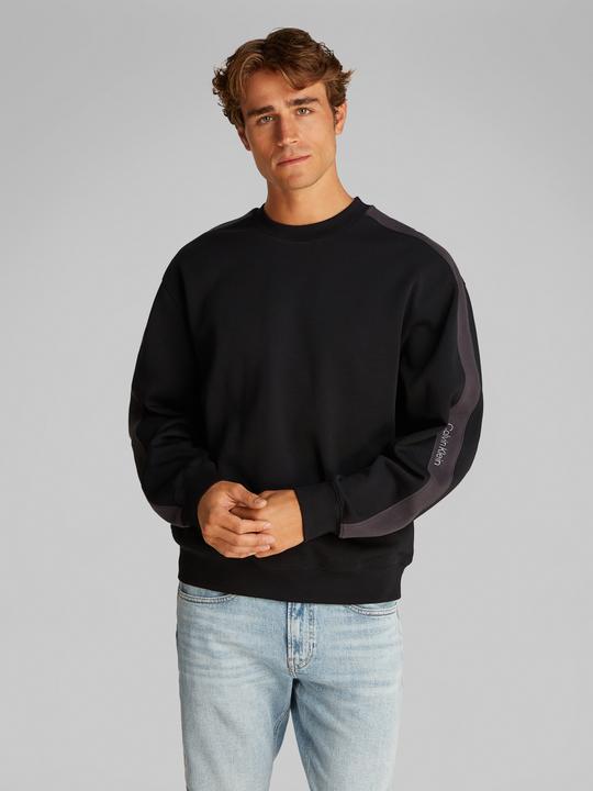 Produktbild Calvin Klein Logo-Band Crewneck mit lockerer Passform (L)
