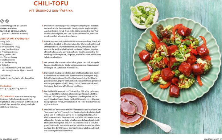 Immagine prodotto Dr. Oetker Heissluftfritteusevegetarisch (Tedesco, Casa editrice Dr Oetker, DrOetkerEditore, 2025)