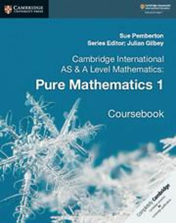 Produktbild Cambridge International AS & A Level Mathematics: Pure Mathematics 1 Coursebook (Englisch, Sue Pemberton, 2018)