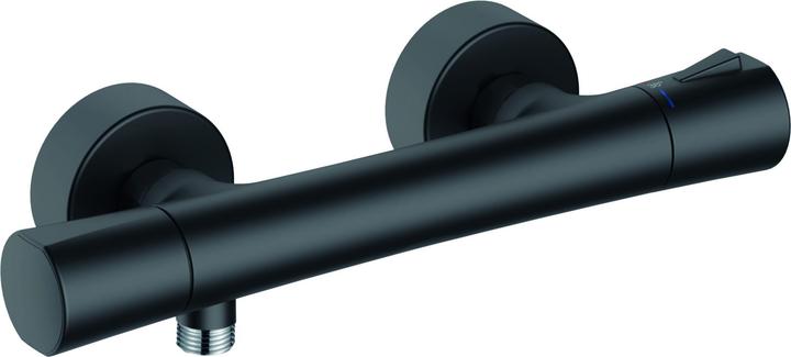 Kludi zenta sl - thermostatische douchekraan, mat zwart