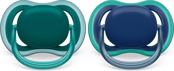 Produktbild Philips Avent Ultra Air Pacifiers Lightweight Air-permeable Pacifiers for 6-18 Months of Life Withou (2 x, 6 - 18 Monate)