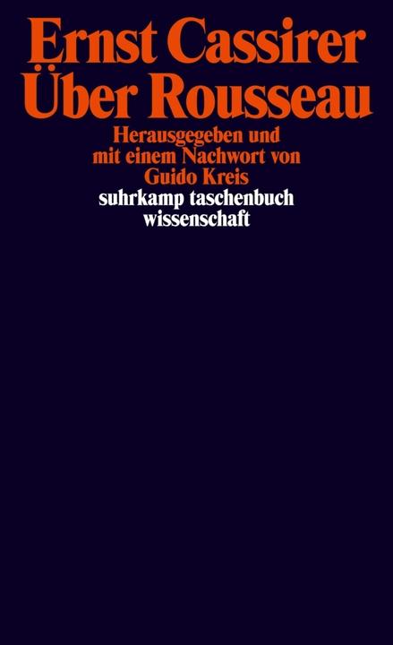 Produktbild Über Rousseau (Deutsch, Ernst Cassirer, 2012)