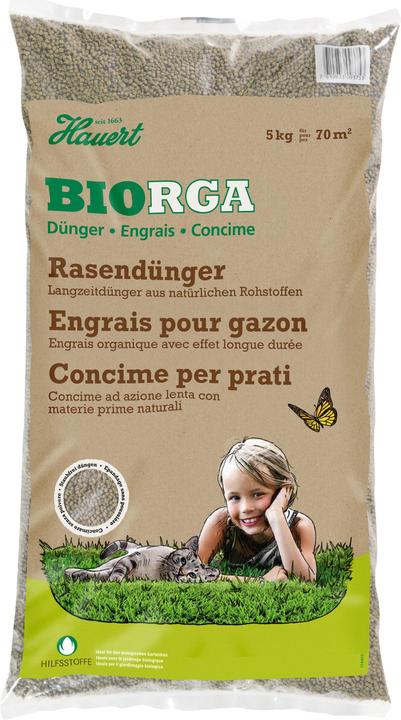 Hauert Engrais pour pelouse Biorga (5 kg)