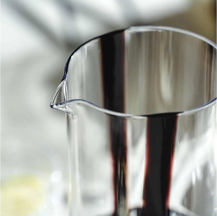 Actual product image Leonardo Krug Banda Nera 1 l, 1 Stück, Schwarz/Transparent/Weiss (1 l)