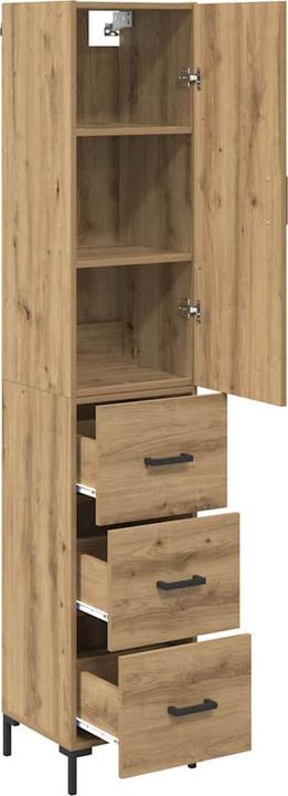 Produktbild vidaXL Modernes Highboard (34.50 x 34 x 180 cm)