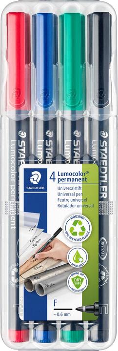 Actual product image Staedtler Lumocolor permanent (4 x)
