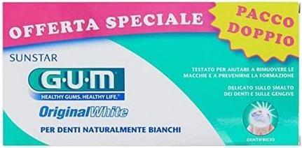 Actual product image GUM SUNSTAR Iberia Original White Toothpaste