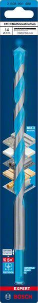 Actual product image Bosch Professional Zubehör EXPERT CYL-9 MultiConstruction Drill, 16 x 150 x 200 mm (16 millimetres)