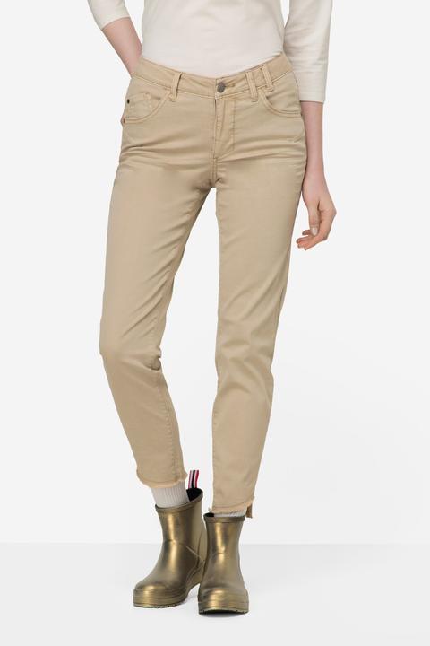 Actual product image Laurasøn Khaki Fringed Hem Jeans (Frequency band 38 (2600 MHz))