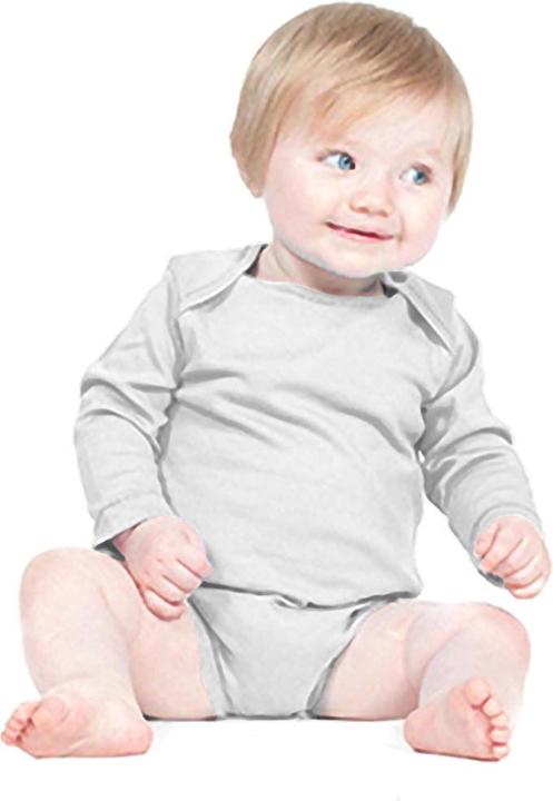 Actual product image Larkwood Baby long sleeve bodysuit (74)