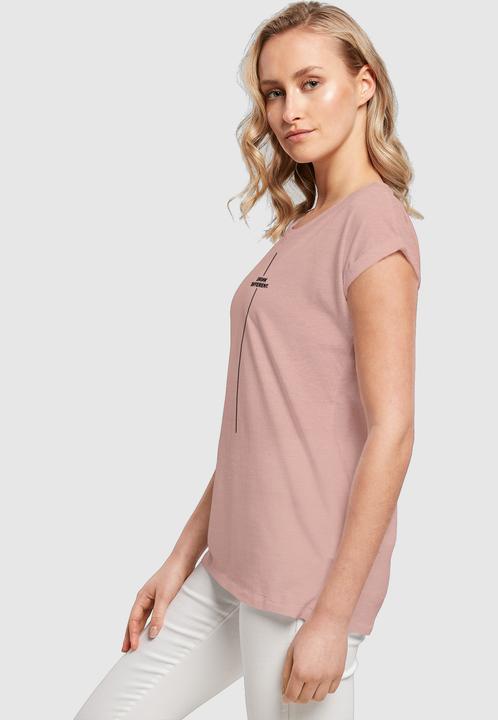 Produktbild Merchcode Ladies Think Different Extended Shoulder Tee - 112539 (S)